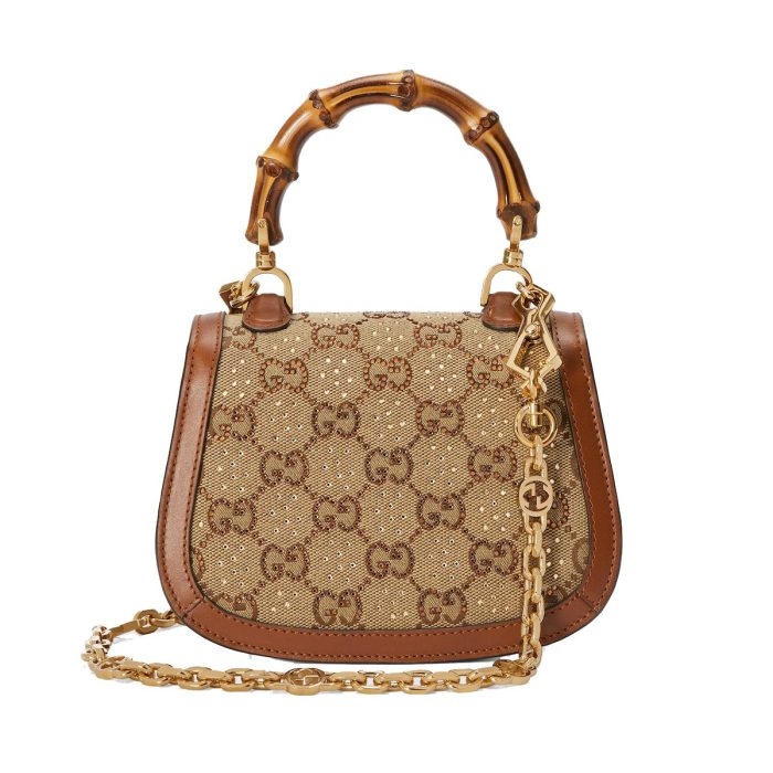 Gucci Bamboo 1947 mini bag - side view