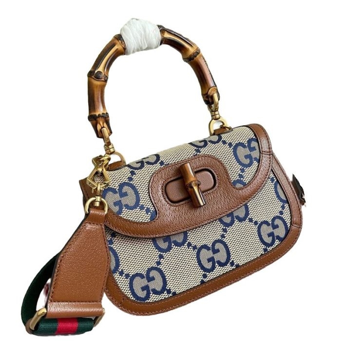 Gucci Bamboo 1947 crystals mini bag - alternate view
